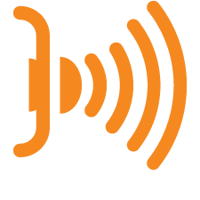 Orange WiFi Connection Icon